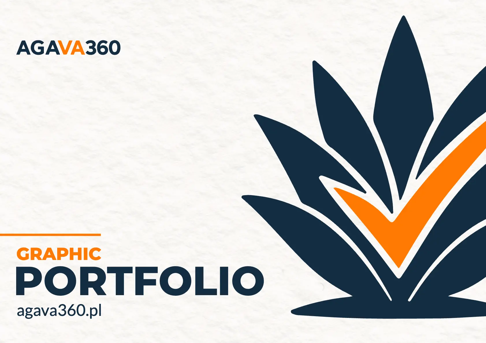 Logo Agava360 na białym tle